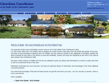 Tablet Screenshot of glenshian-fortwilliam.co.uk